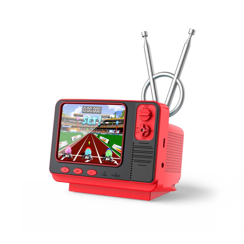 GV300S Retro Game Console – 308 Classic Games, Mini TV-Style Player