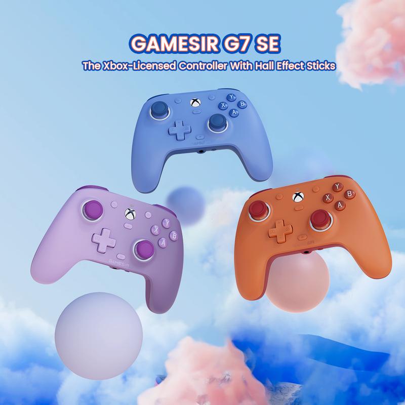 GameSir G7 SE Wired Controller – Multi-Color, Hall Effect Sticks for Xbox & PC