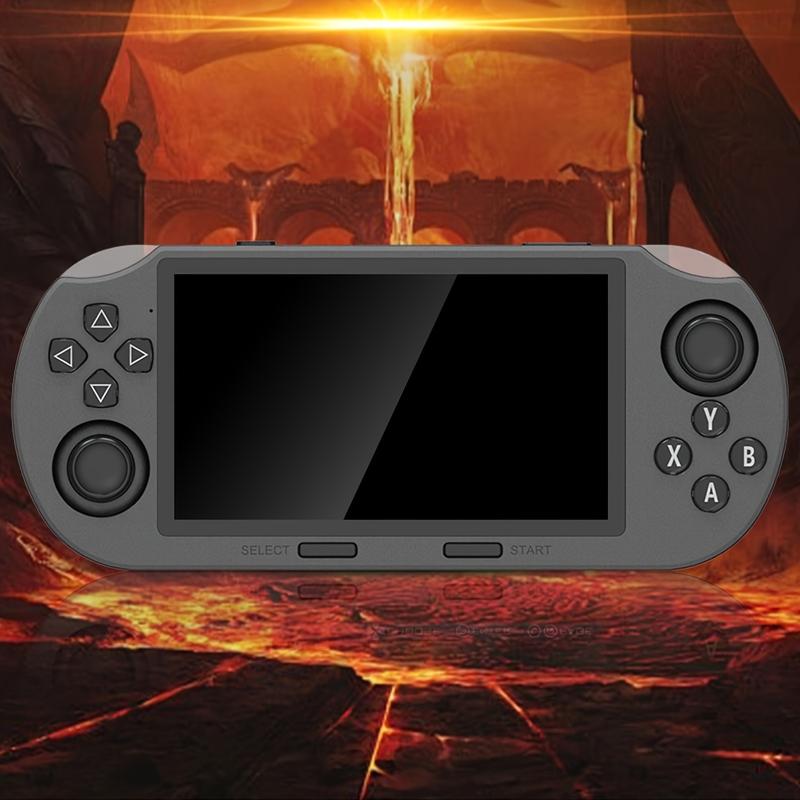 WUDS SF3000 Retro Handheld Console – 4.5" IPS, Wireless Mini Game Player