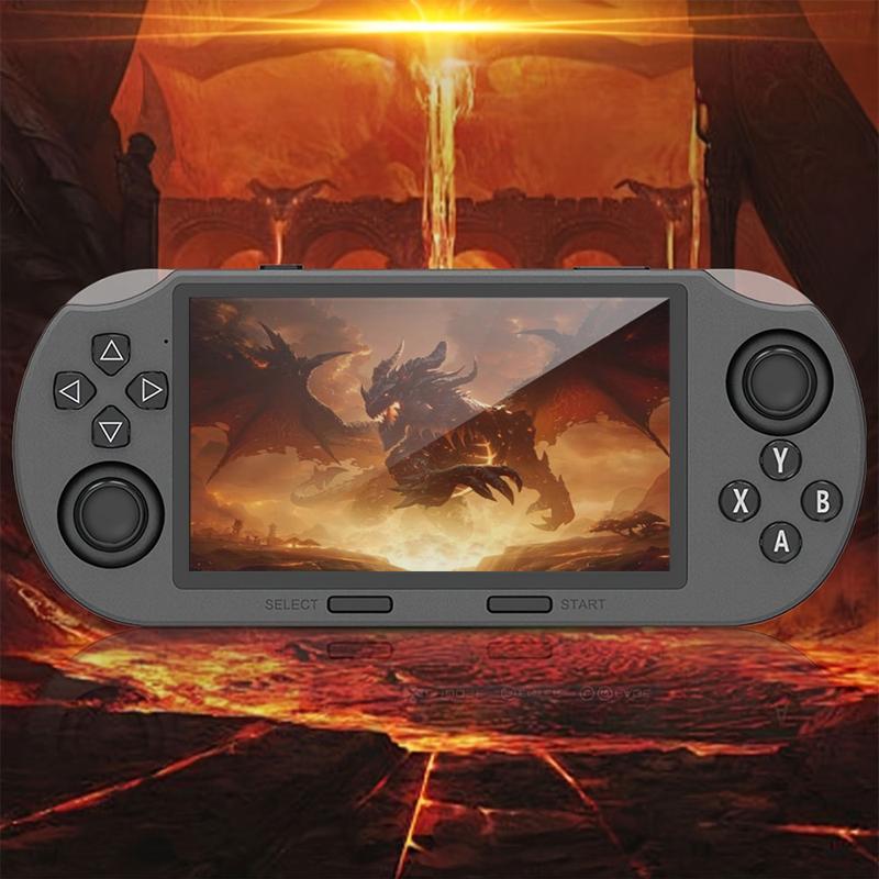 WUDS SF3000 Retro Handheld Console – 4.5" IPS, Wireless Mini Game Player