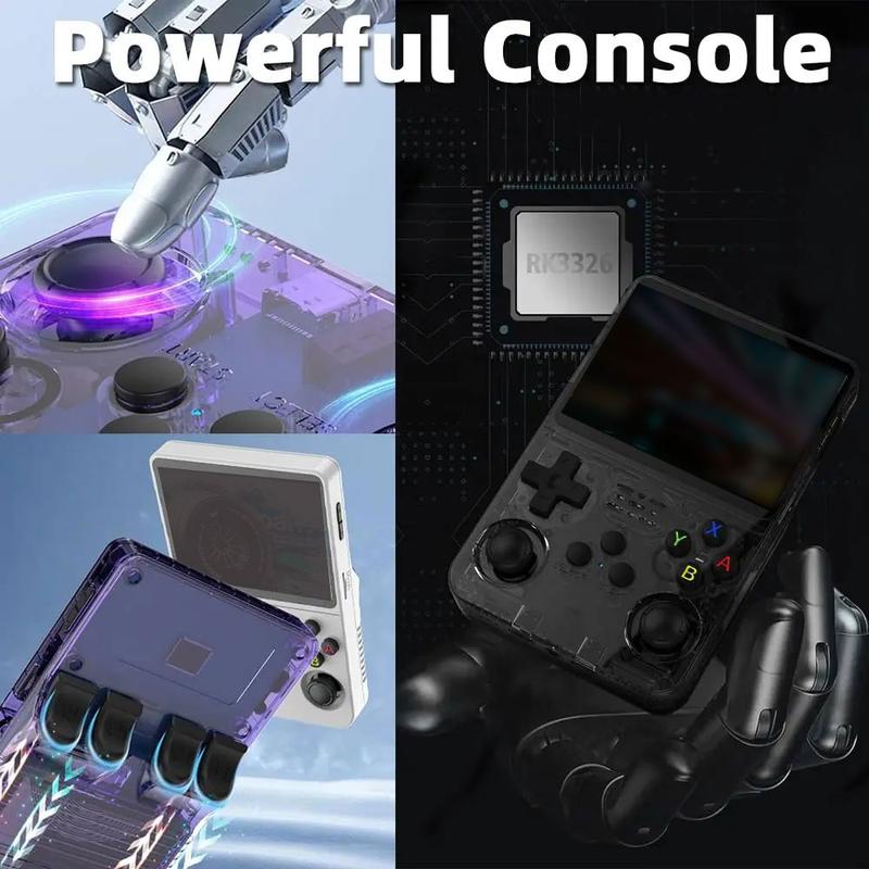 R36S Retro Handheld Game Console – 3.5" IPS, Linux System, 3000mAh, 32G+64G Games