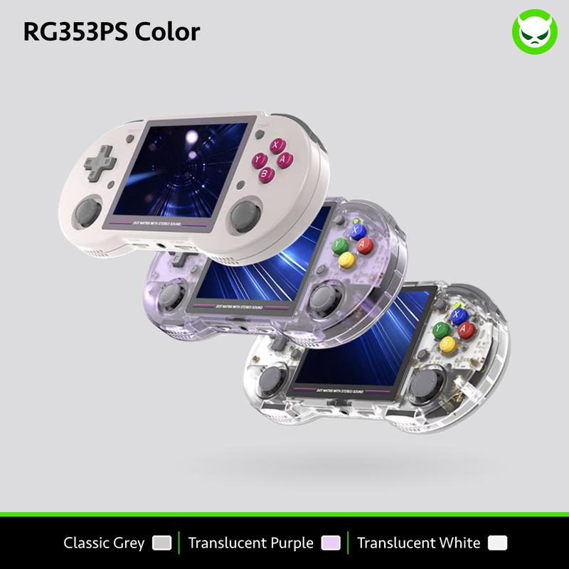 Anbernic RG353PS Retro Handheld Console – 3.5" IPS, Linux, WiFi/BT, Bonus Gift Pack