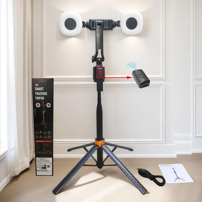 Intelligentes Stativ mit Gesichtserkennung: 360°-Autorotation für Vlogging und Live-Streams