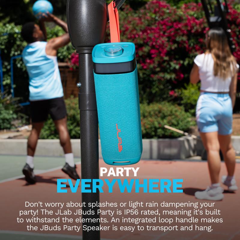 JLab JBuds Party Speaker: 30W Power, 12H Playtime, RGB Lighting