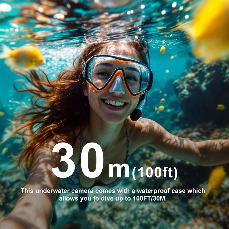 NUISK Tiny Thumb Camera: 128GB, 4K POV Video, Magnetic Mount